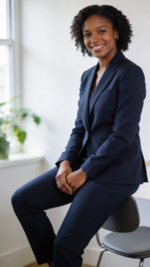 Modern professional headshot NYC business attire
